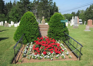 モンゴメリのお墓