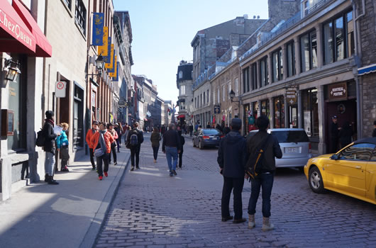 モントリオールの旧市街イメージ