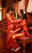 タイの民族衣装イメージ
